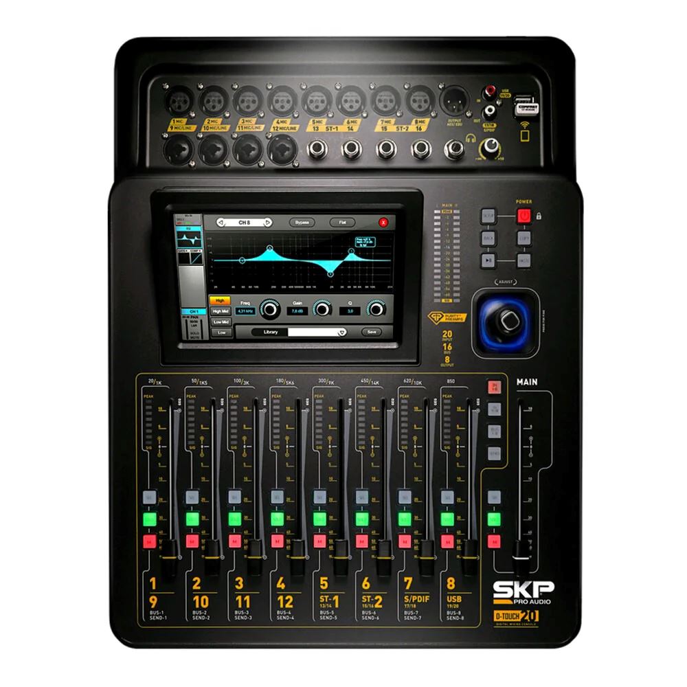Consola Digital SKP D Touch 20 Mixers/Consolas SKP Pro Audio