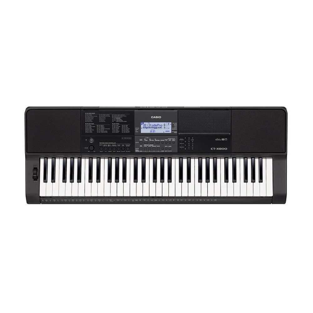 Casio CT-X800C2 Teclado Portátil con 61 Teclas Sensibles