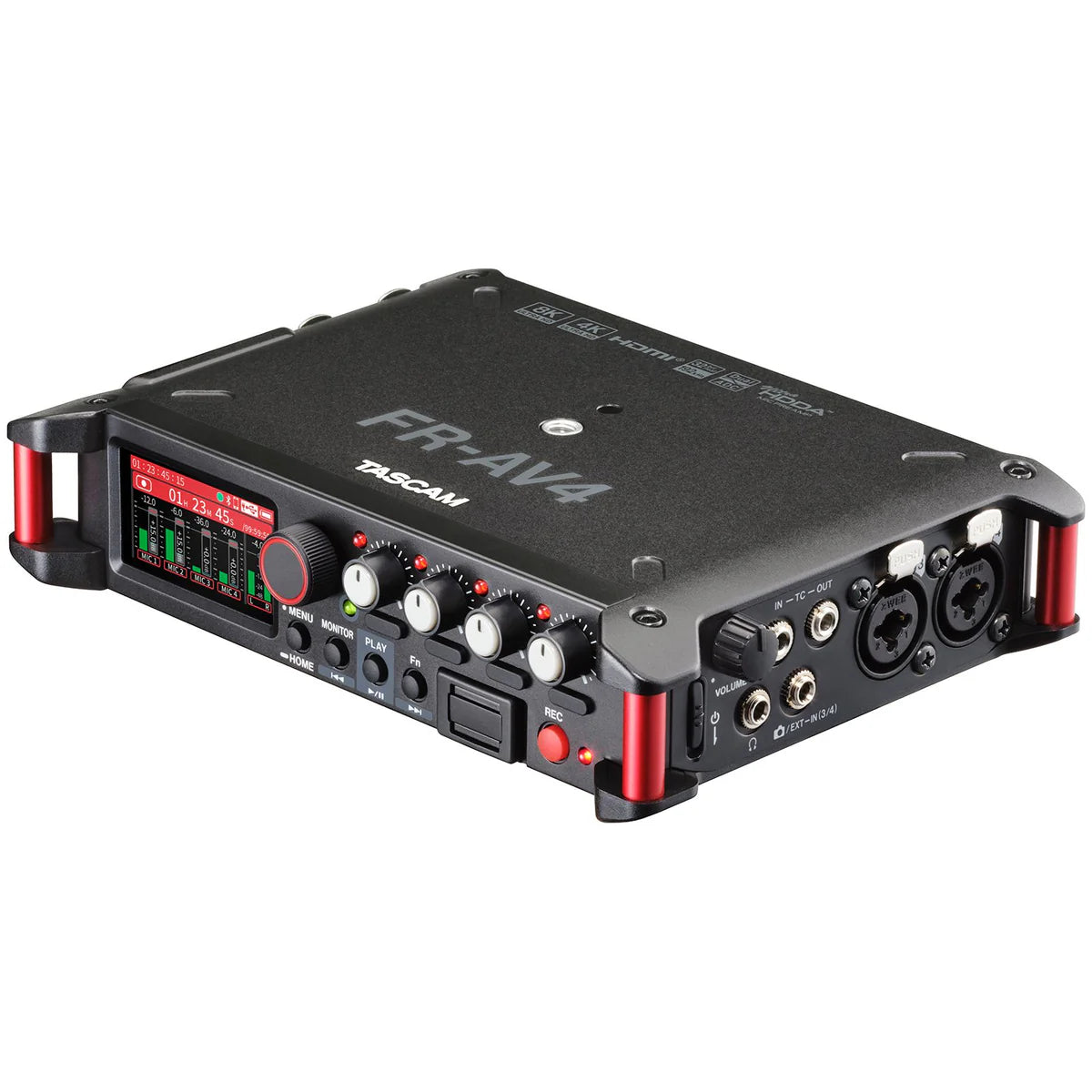 FR-AV4 Grabador de campo de 4 canales y 32 bits flotantes