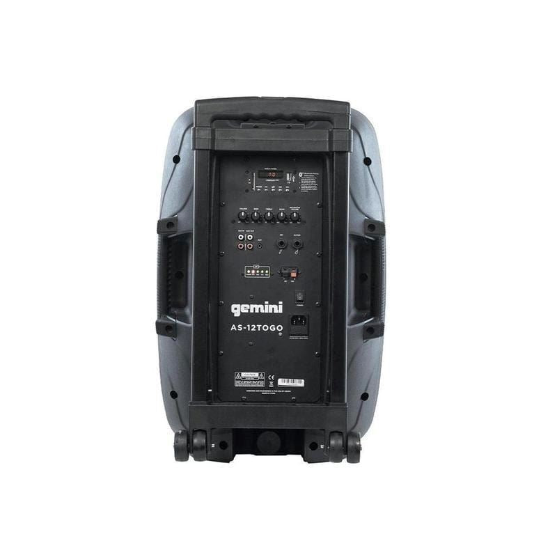 Gemini AS-12TOGO, Caja Activa 12" Portable Cajas Activas Gemini