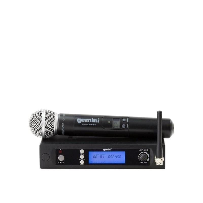 Gemini UHF-6100M Sistema Inalambrico Mano UHF Sistemas Inalámbricos Gemini