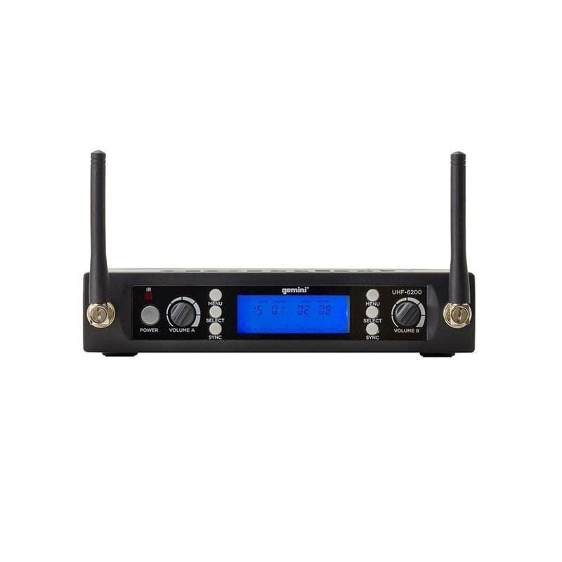 Gemini UHF6200M Sistema Inalambrico de Mano Doble UHF Sistemas Inalámbricos Gemini