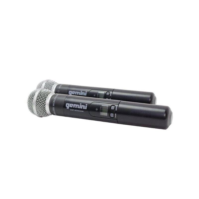 Gemini UHF6200M Sistema Inalambrico de Mano Doble UHF Sistemas Inalámbricos Gemini