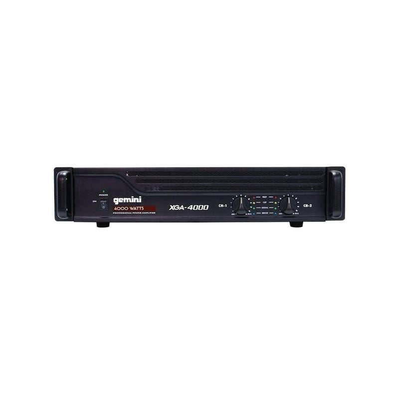 Gemini XGA-4000 Amplificador de Potencia 4000W 2 canales Sistemas PA Portables Gemini