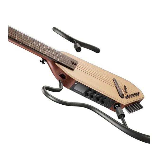 Guitarra Eléctrica de viaje Donner HUSH I PRO (Natural) Guitarras Eléctricas Donner