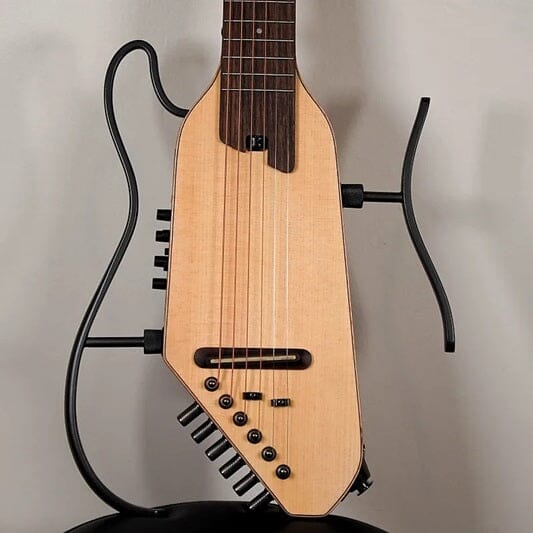 Guitarra Eléctrica de viaje Donner HUSH I PRO (Natural) Guitarras Eléctricas Donner