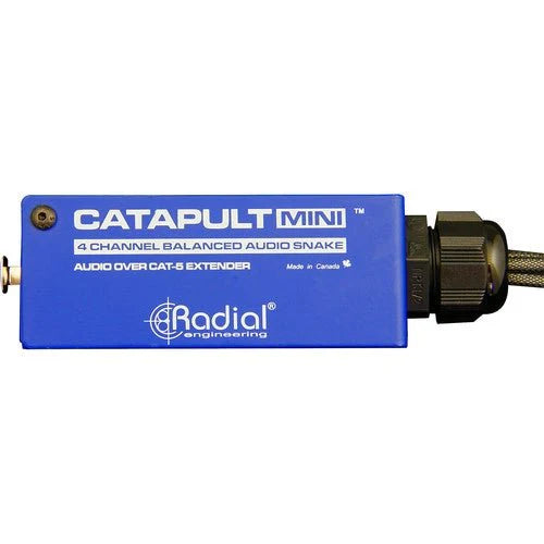 Radial Catapult Mini RX Snake Cat5 de 4 canales