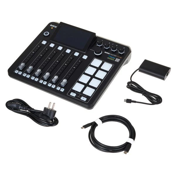 RodeCaster Pro II Mixer de 4 canales para Podcast profesional