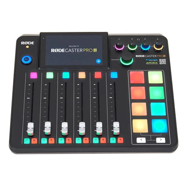RodeCaster Pro II Mixer de 4 canales para Podcast profesional