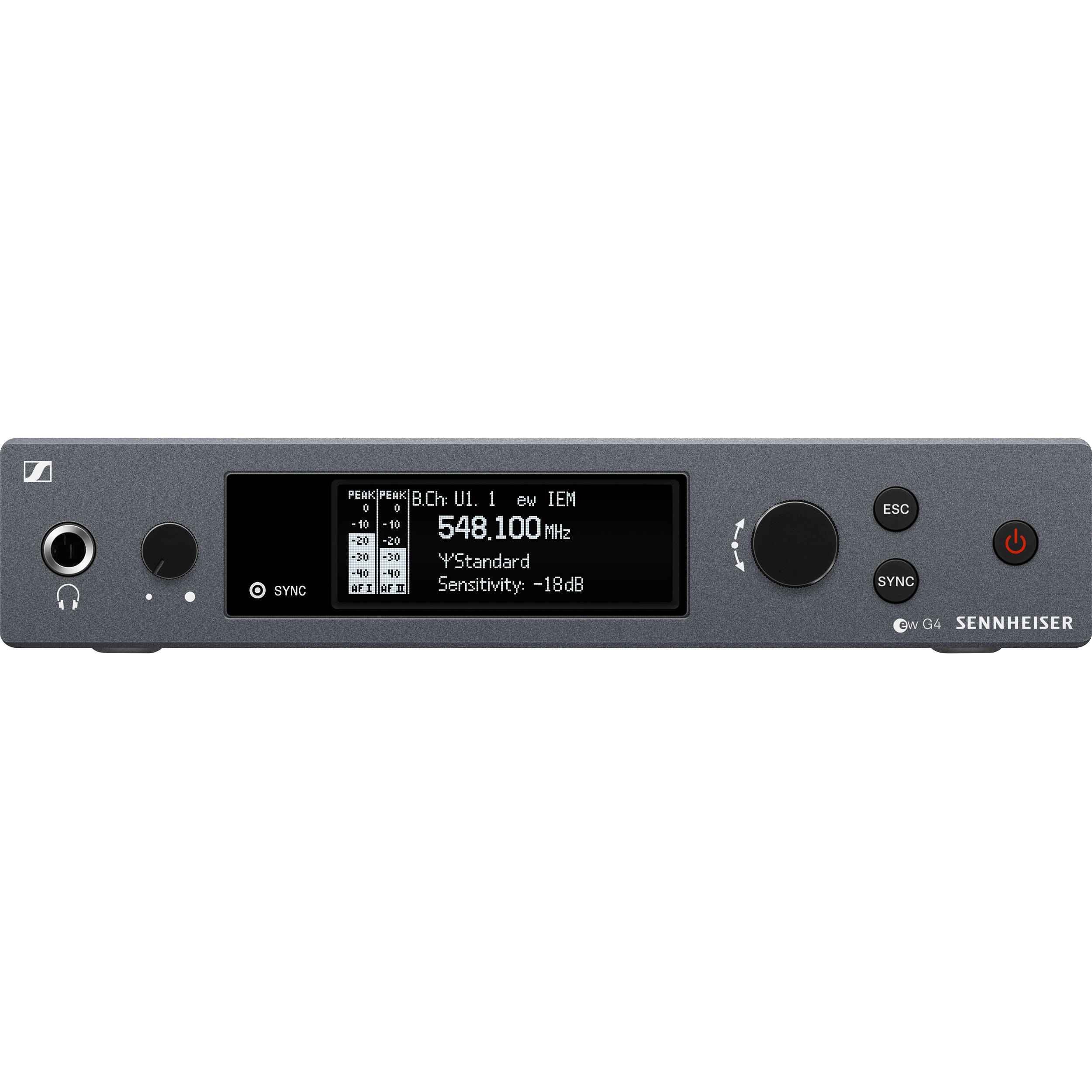 Sennheiser ew IEM G4-Twin Sistema Inalambrico Monitoreo In-ear Banda B