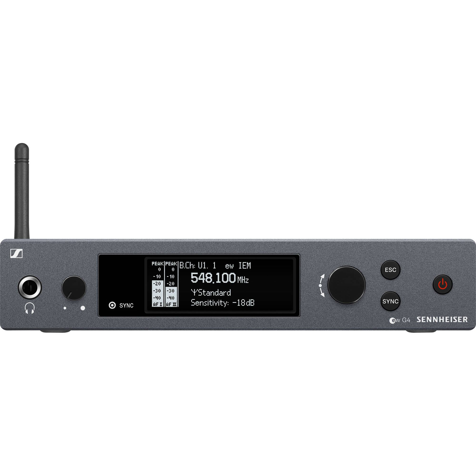 Sennheiser ew IEM G4-Twin Sistema Inalambrico Monitoreo In-ear Banda B