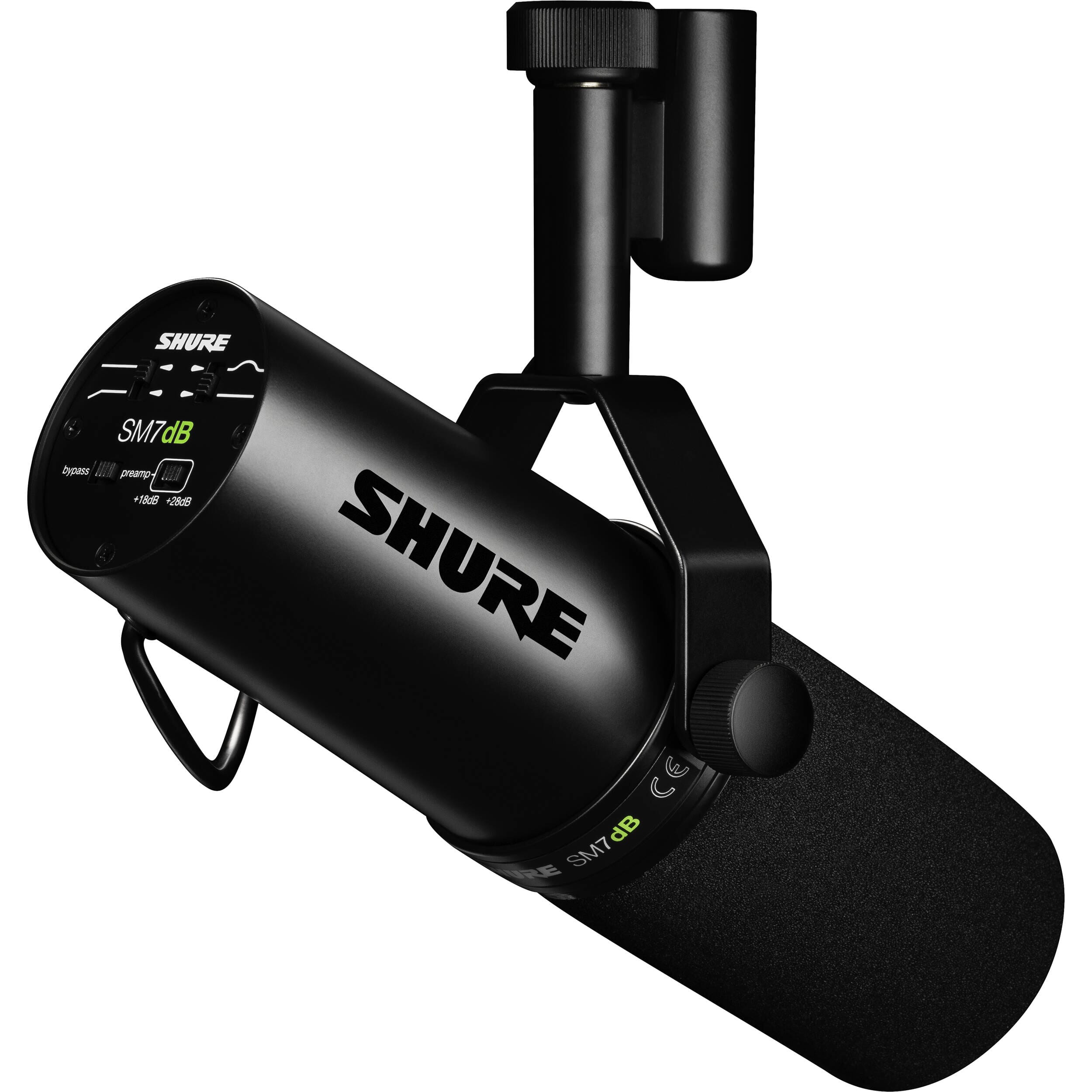 Shure SM7dB Micrófono Dinámico con Preamp Incluido Micrófonos Dinámicos Shure