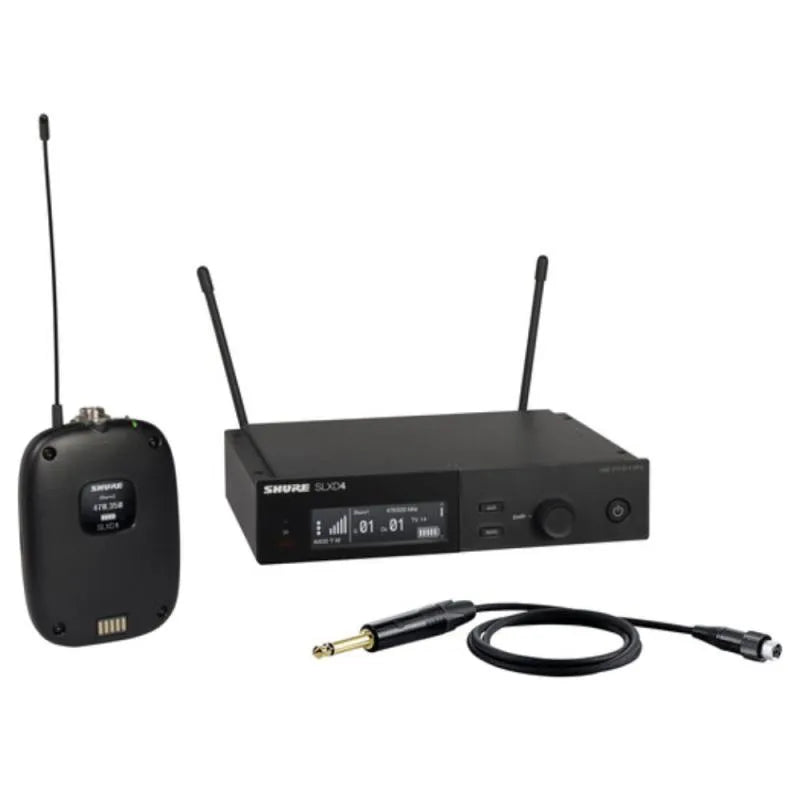 Shure SLXD14 G58 Conjunto de Transmisor Receptor para Instrumentos