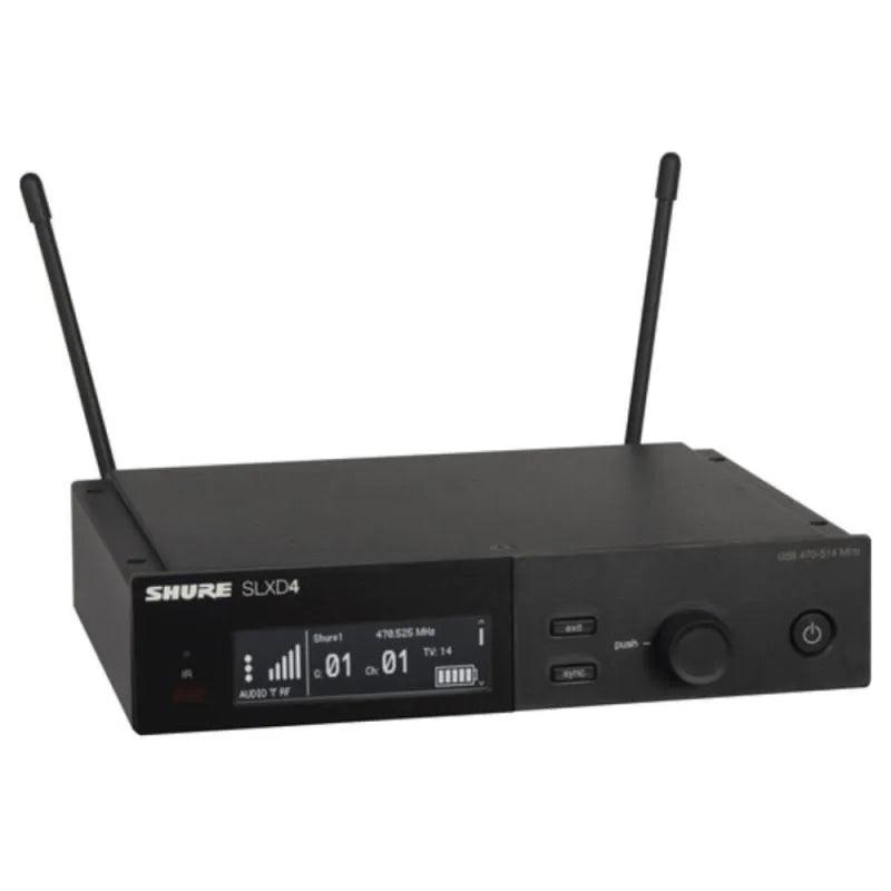 Shure SLXD14 G58 Conjunto de Transmisor Receptor para Instrumentos