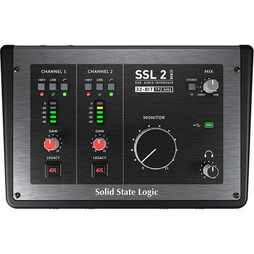 Solid State Logic SSL2 MKII - Interfaz de audio USBC de 2 canales Interfaces de Audio USB Solid State Logic