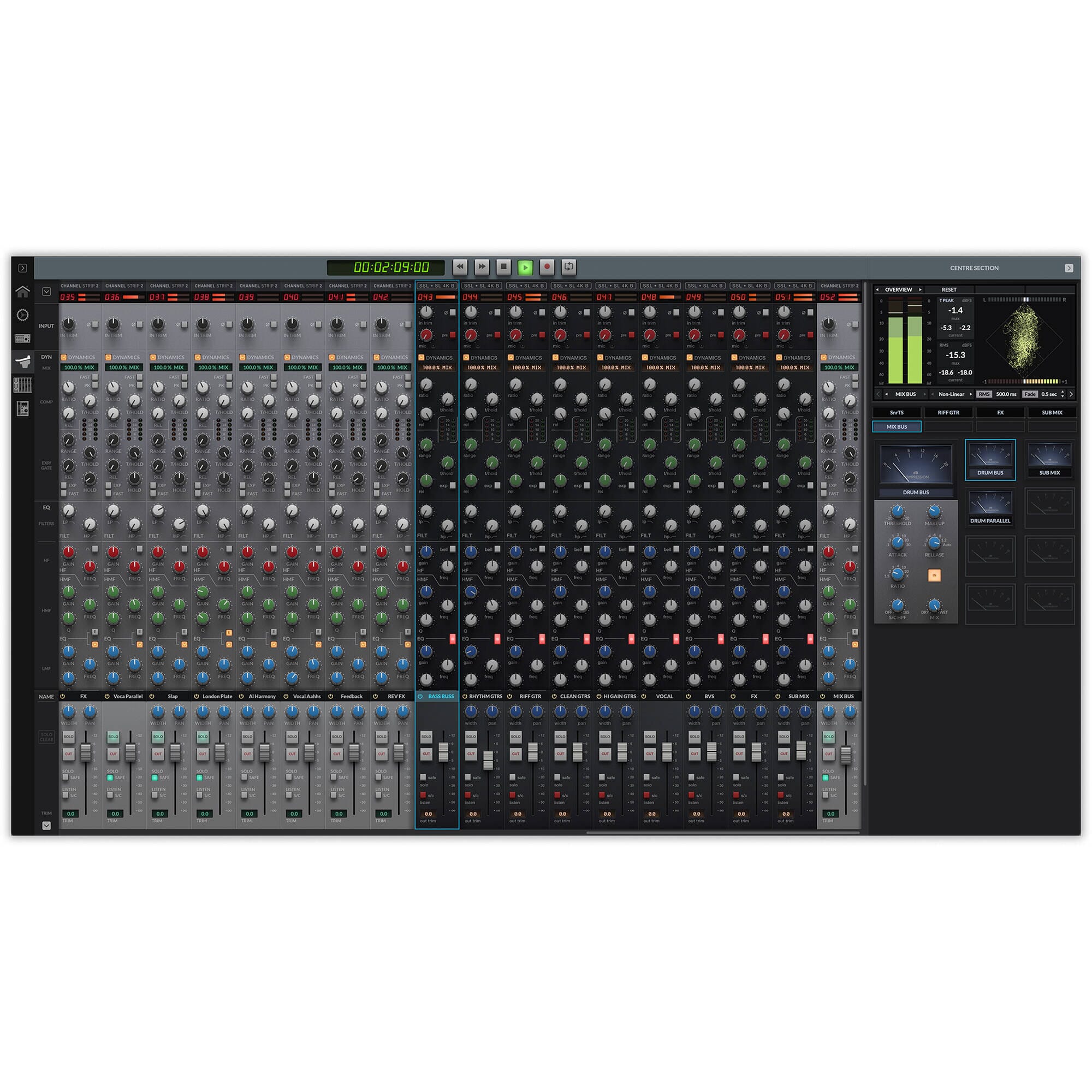 Solid State Logic UF1 - Controlador avanzado para DAW Superficies de Control Solid State Logic