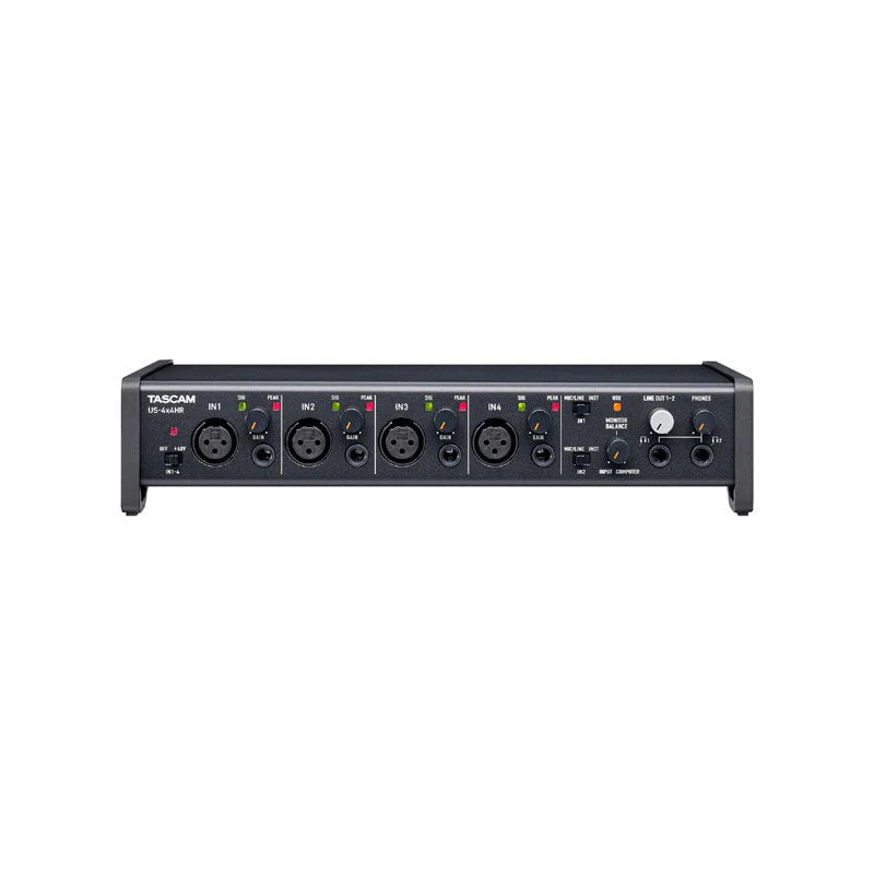 Tascam US-4X4HR Interfaz de audio USB 2.0 de 4 Canales