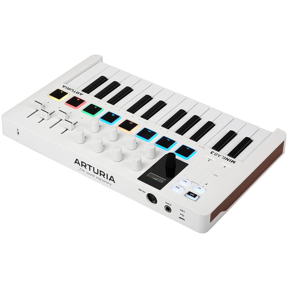 Arturia MiniLab 3 Controlador MIDI/USB de 25 Teclas Controladores USB/MIDI Arturia
