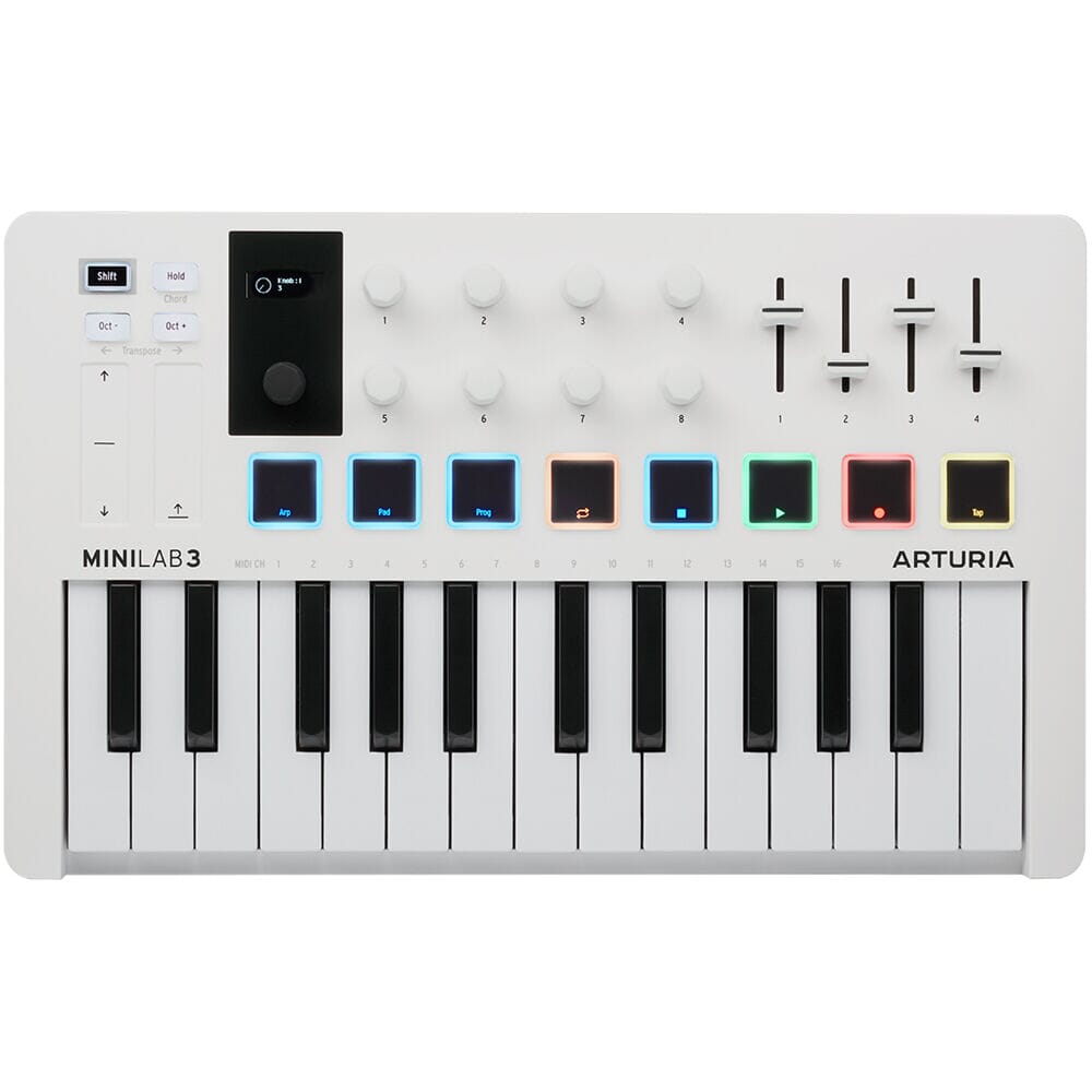 Arturia MiniLab 3 Controlador MIDI/USB de 25 Teclas Controladores USB/MIDI Arturia