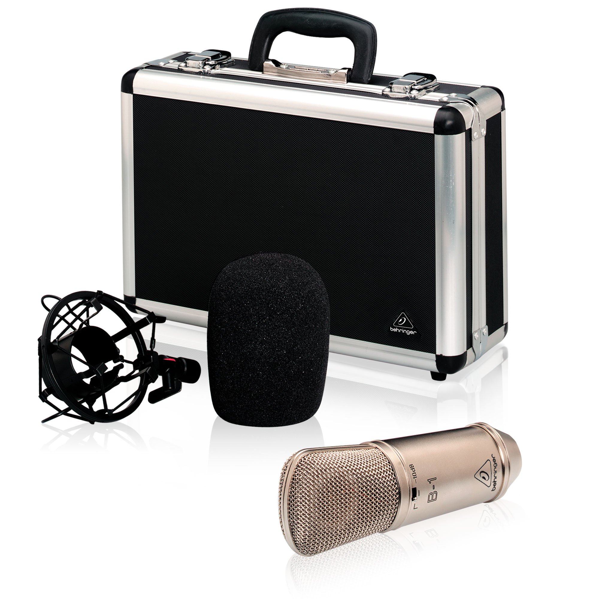 Behringer B-1 Micrófono de Condensador (Incluye Case y Shockmount) Micrófonos de Condensador Behringer
