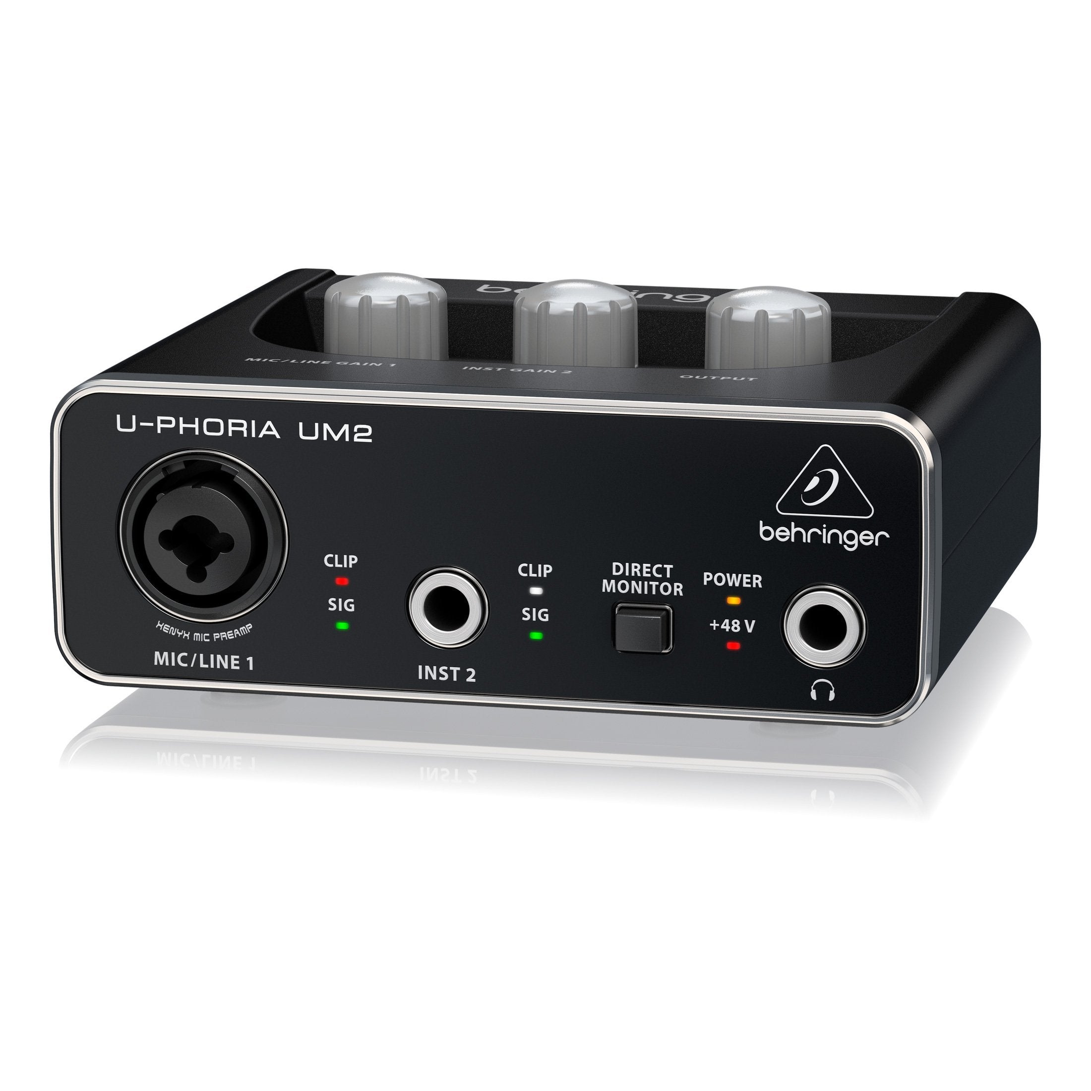 Behringer U-PHORIA UM2 Interfaz de Audio USB 2x2 Interfaces de Audio USB Behringer