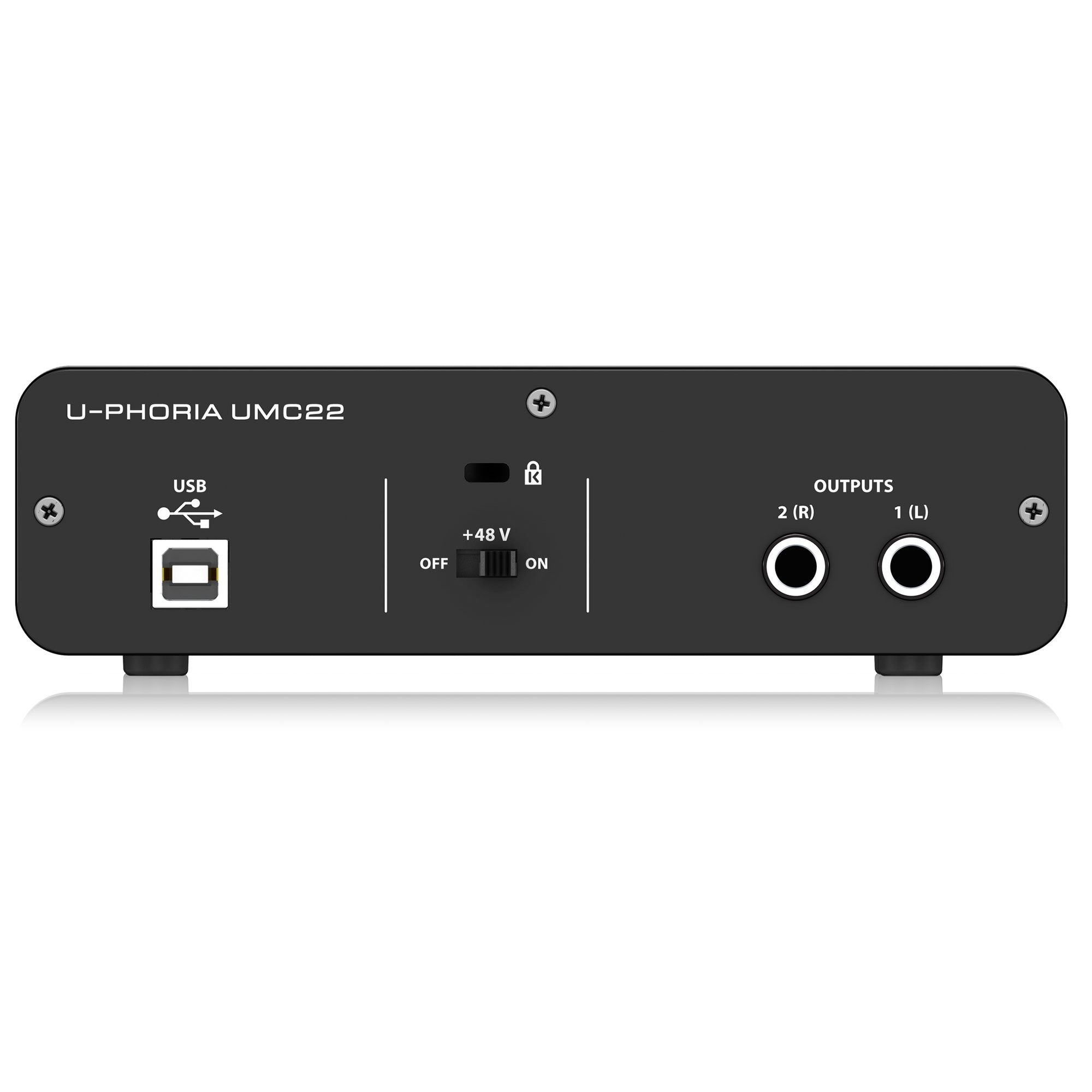 Behringer U-PHORIA UMC22 Interfaz de Audio USB 2x2 Interfaces de Audio USB Behringer