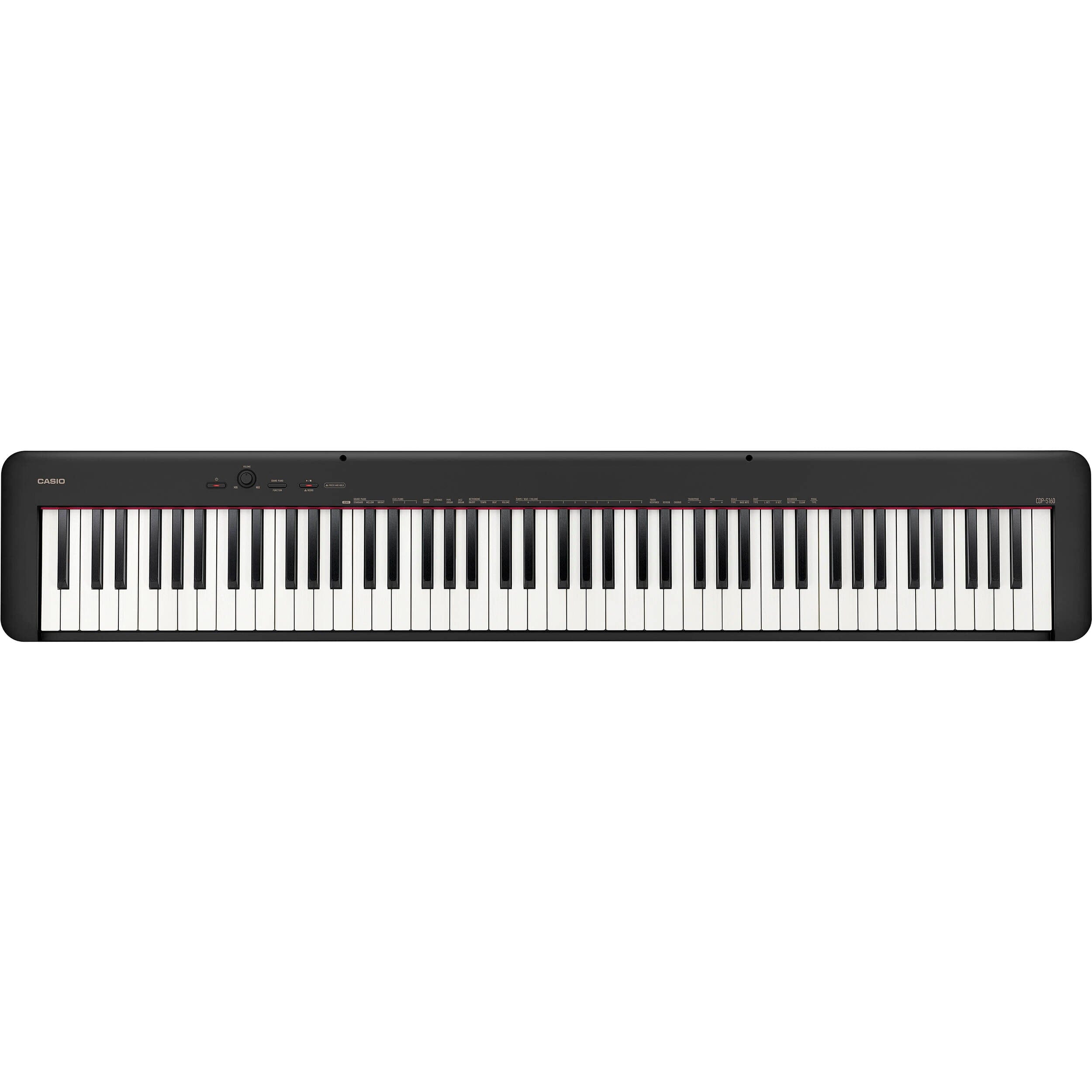 Casio CDP-S160BK Piano Digital de 88 Teclas (Incluye Transformador) Pianos Digitales Casio