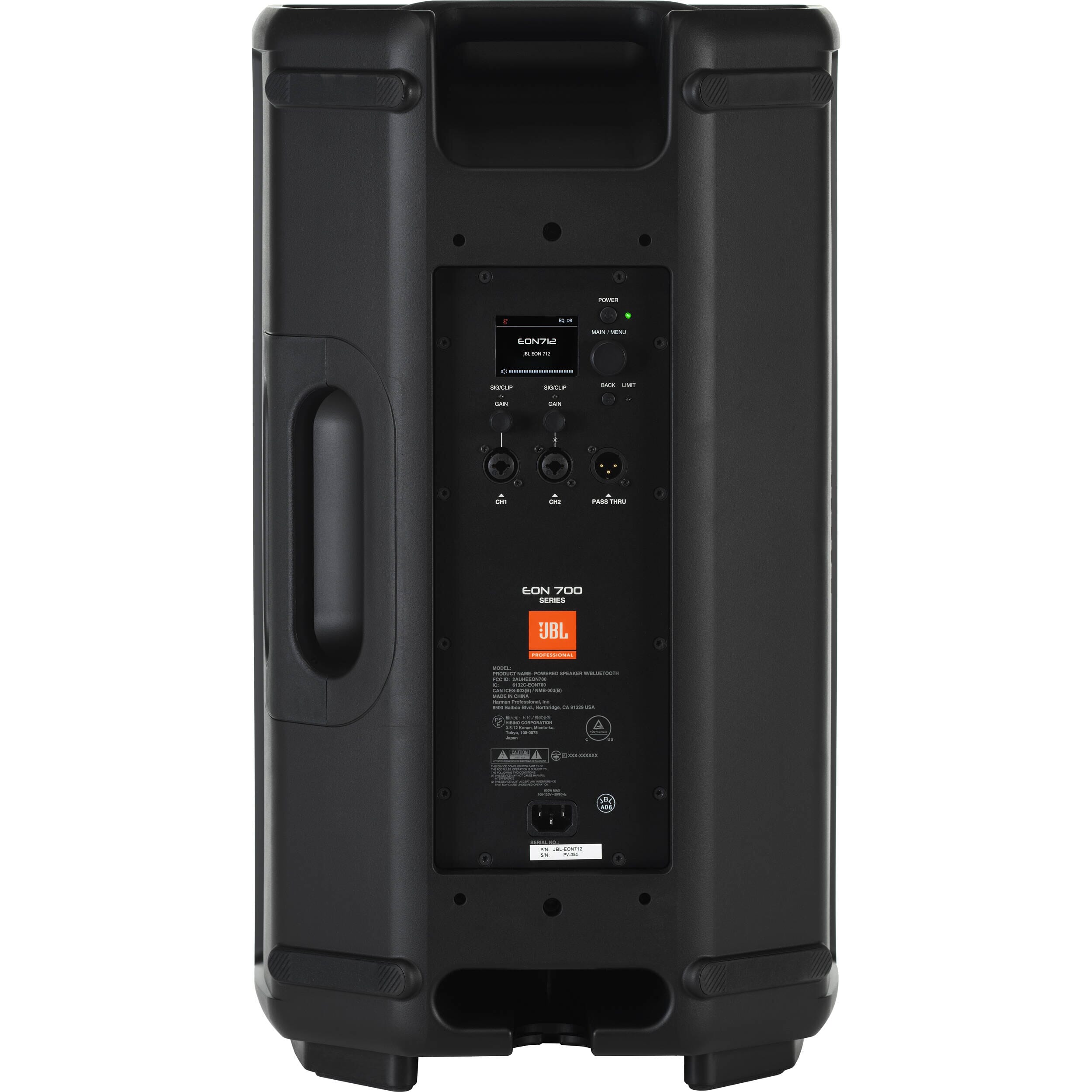 JBL EON712 Caja Activa de 12" 1300W con Bluetooth y DSP Cajas Activas JBL