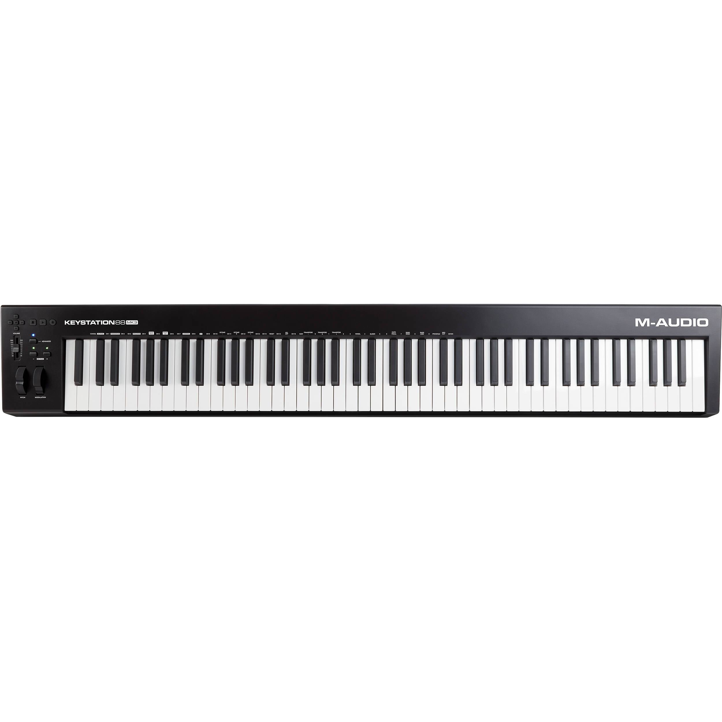 M-Audio Keystation 88 MK3 Controlador MIDI de 88 Teclas Controladores USB/MIDI M-Audio