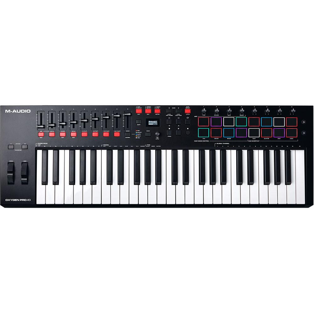 M-Audio Oxygen PRO 49 Controlador Midi de 49 Teclas Controladores USB/MIDI M-Audio