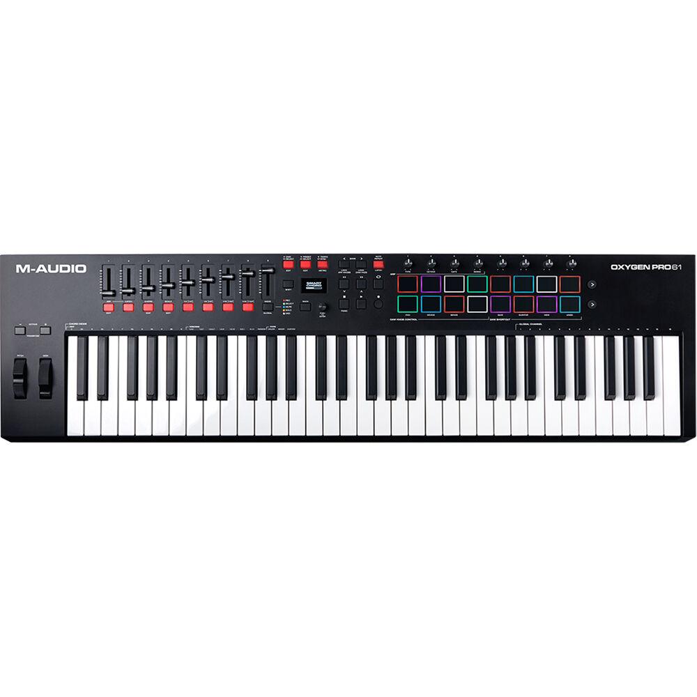 M-Audio Oxygen PRO 61 Controlador Midi de 61 Teclas Controladores USB/MIDI M-Audio