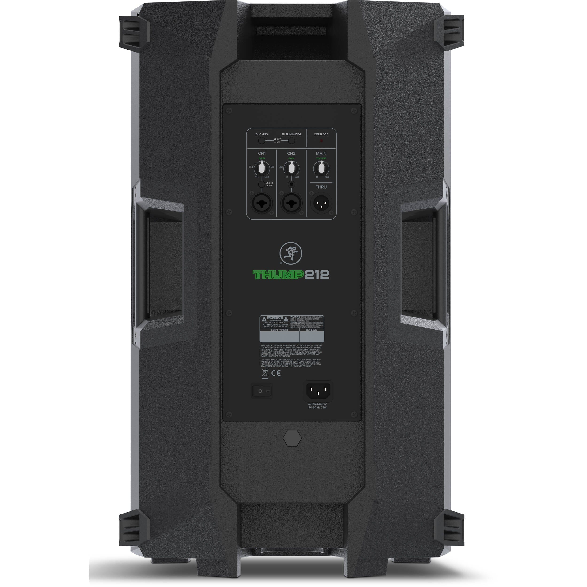 Mackie Thump212 Caja Activa de 12" con 1400W Cajas Activas Mackie