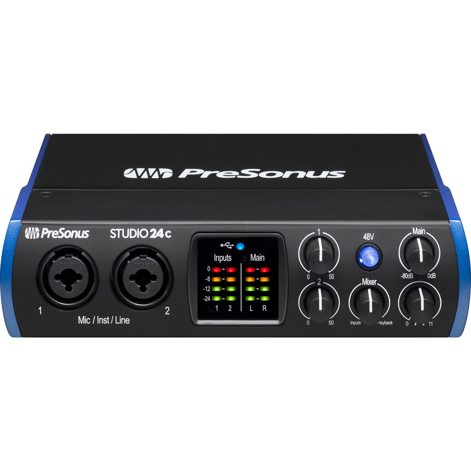 PreSonus Studio 24c Interfaz de Audio Interfaces de Audio USB PreSonus