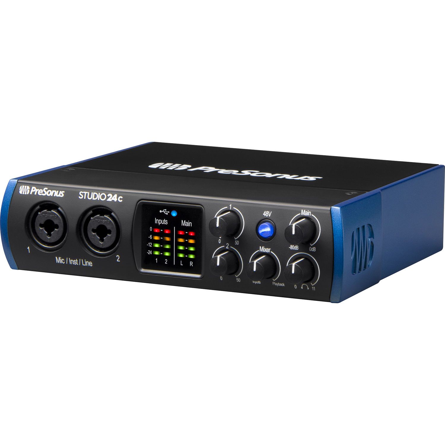 PreSonus Studio 24c Interfaz de Audio Interfaces de Audio USB PreSonus