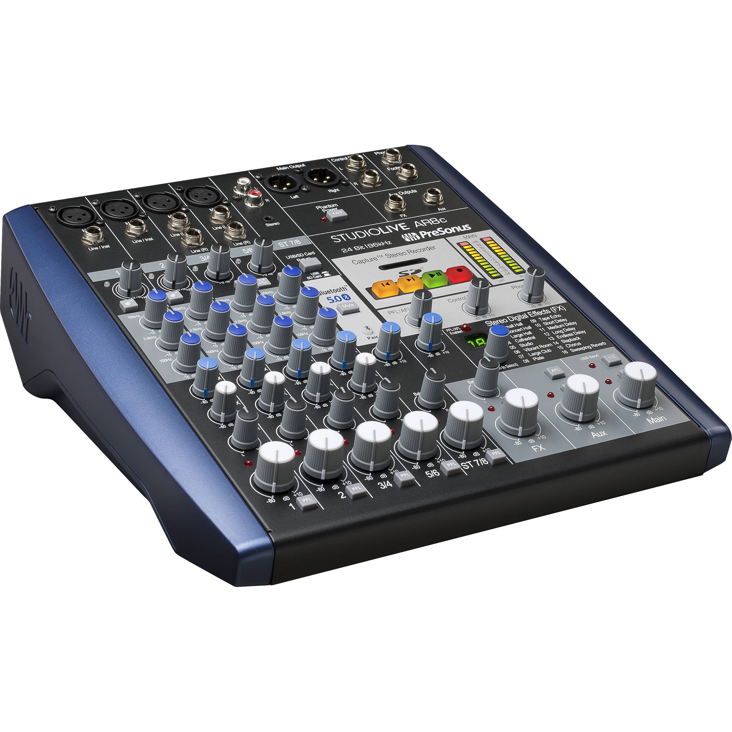 PreSonus StudioLive AR8c Mezclador Híbrido de 8 Canales USB-C Mixers/Consolas PreSonus