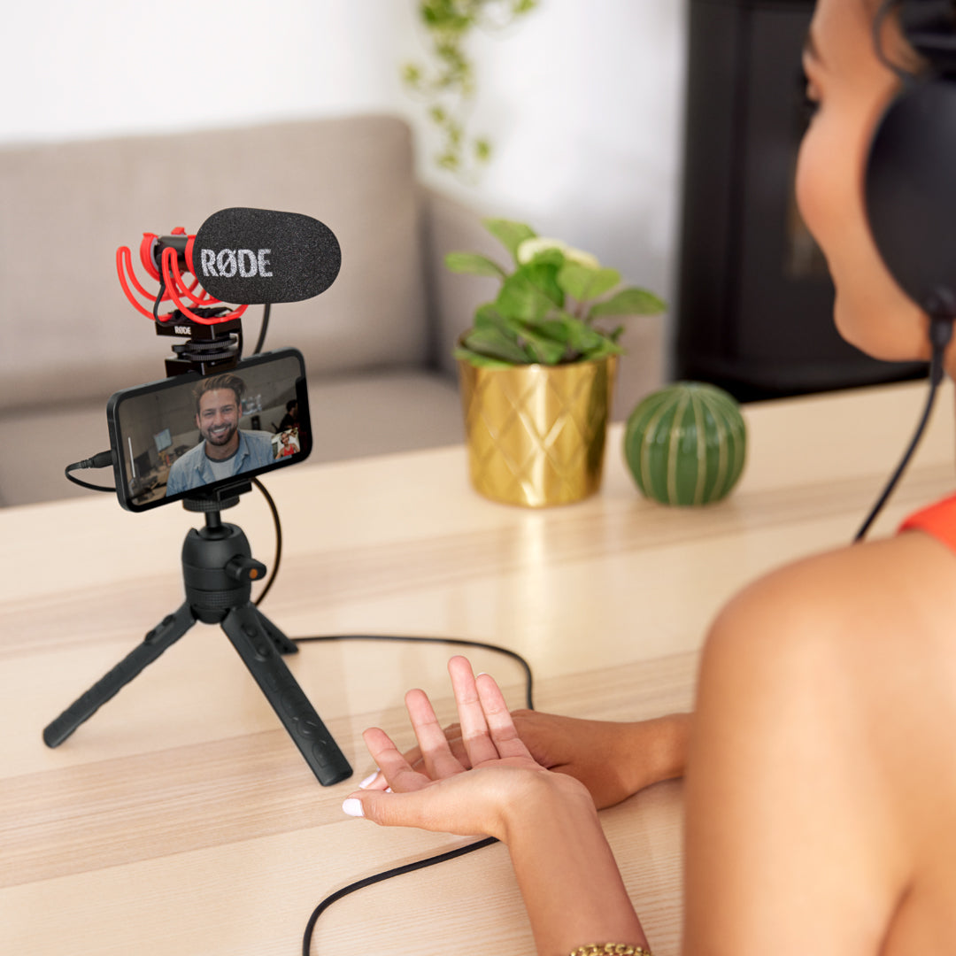 Rode VideoMic GO II Micrófono Shotgun USB-C para Cámara, Celular, Tablet o Computador Micrófonos para Cámaras RODE