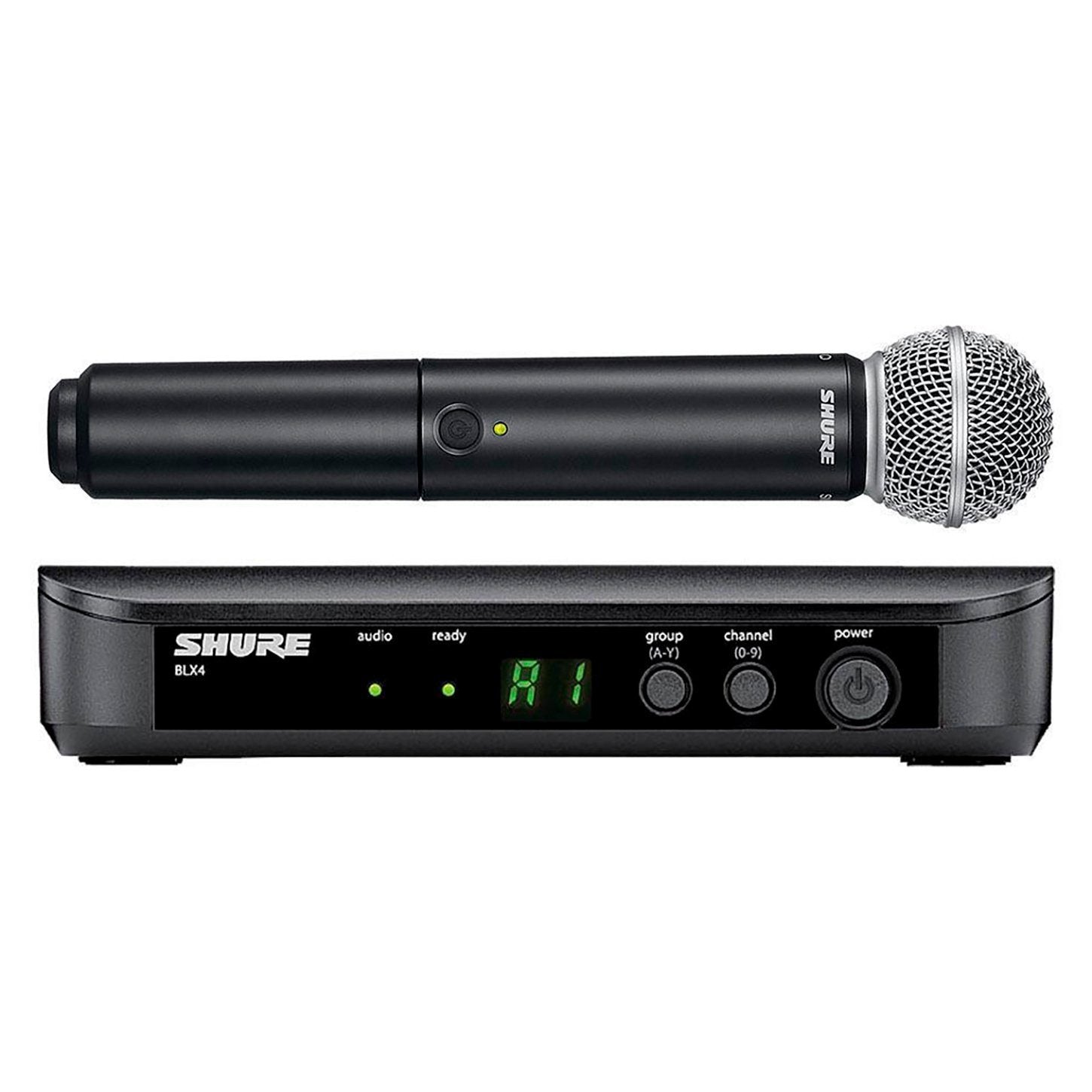 Shure BLX24R/SM58-M15 Sistema Micrófono Inalámbrico de Mano Rackeable Micrófonos Inalámbricos Shure