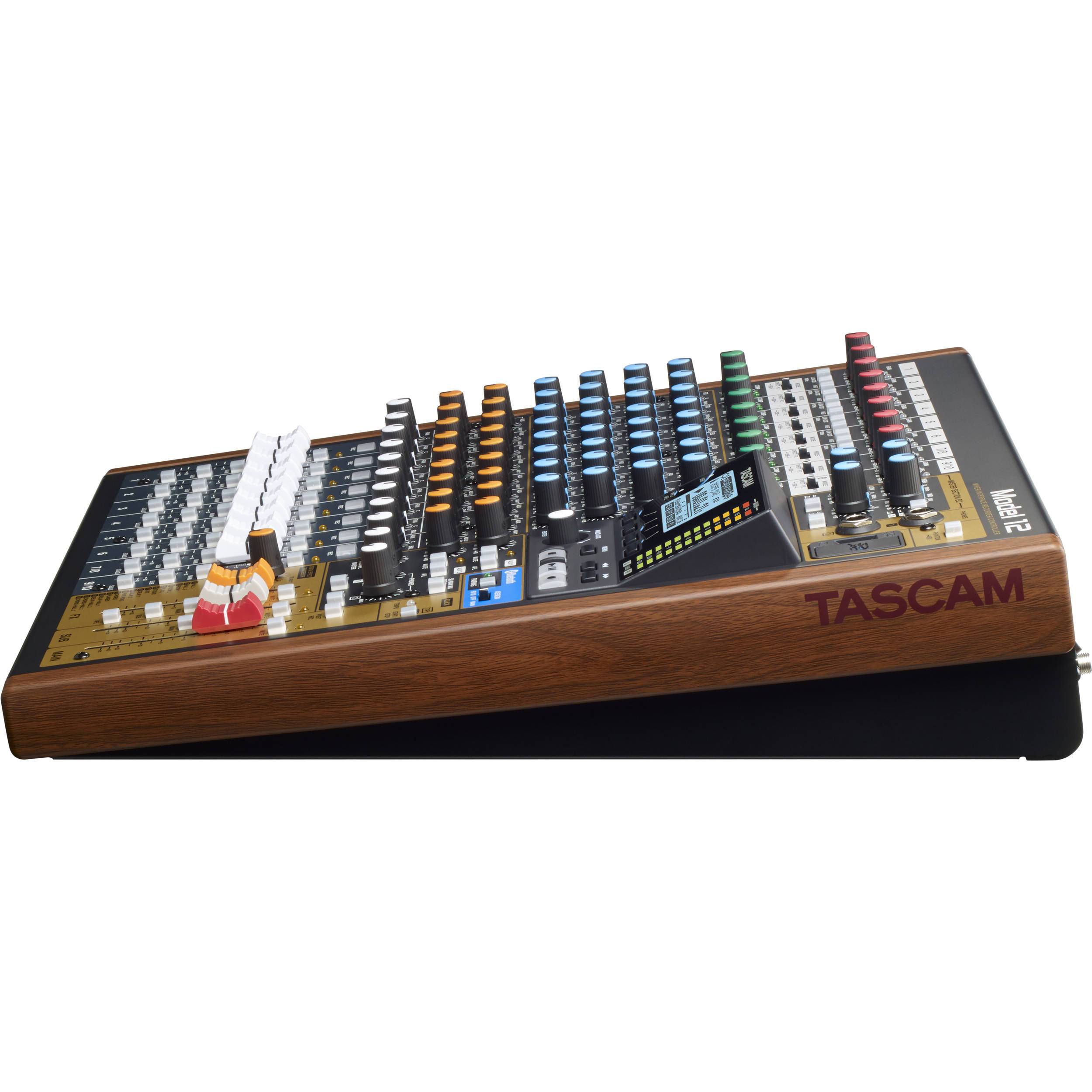 Tascam Model 12 Mixer / Interfaz USB / Grabador Multipista 12 Canales Mixers/Consolas TASCAM