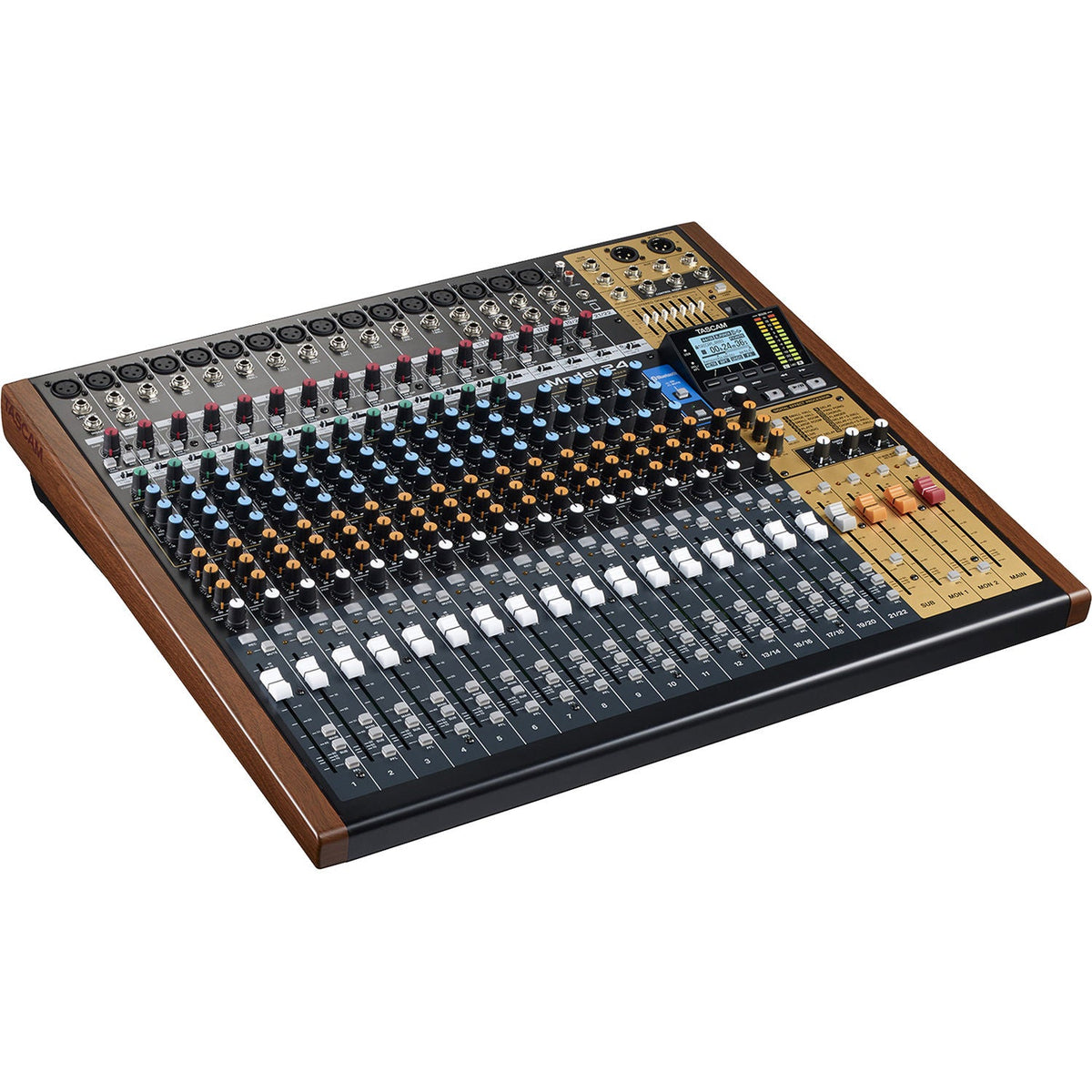 Tascam Model 24 Mixer Híbrido, Grabador Multipista e Interfaz de Audio USB Mixers/Consolas TASCAM