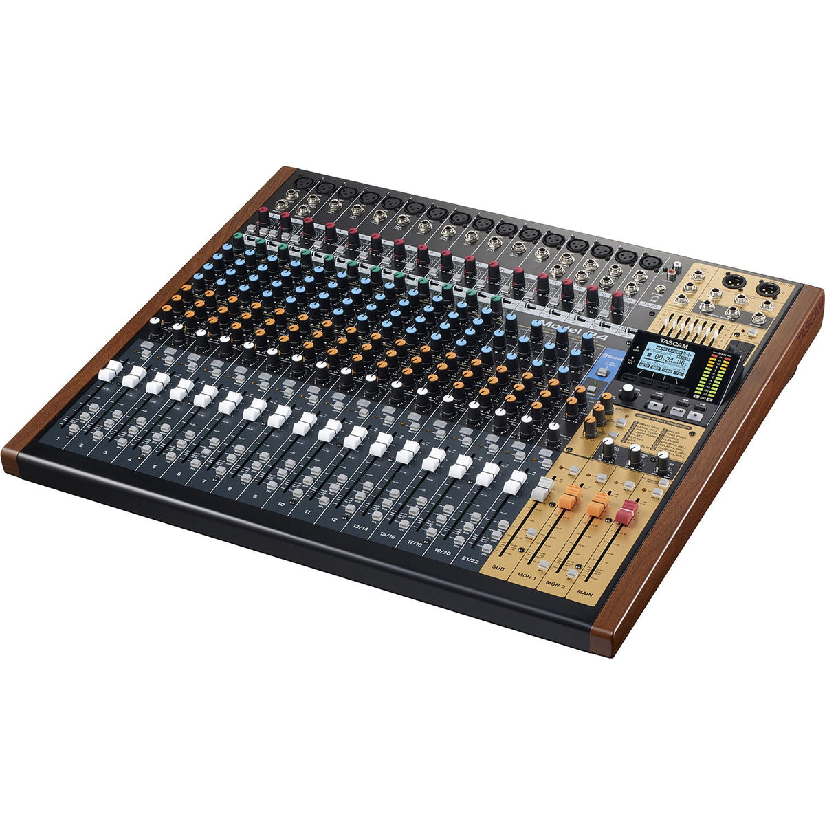 Tascam Model 24 Mixer Híbrido, Grabador Multipista e Interfaz de Audio USB Mixers/Consolas TASCAM