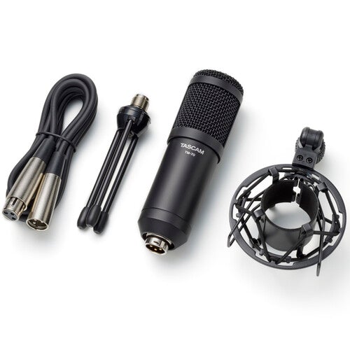 Tascam TM-70 Micrófono Dinámico para Podcast/Streaming Micrófonos Dinámicos TASCAM