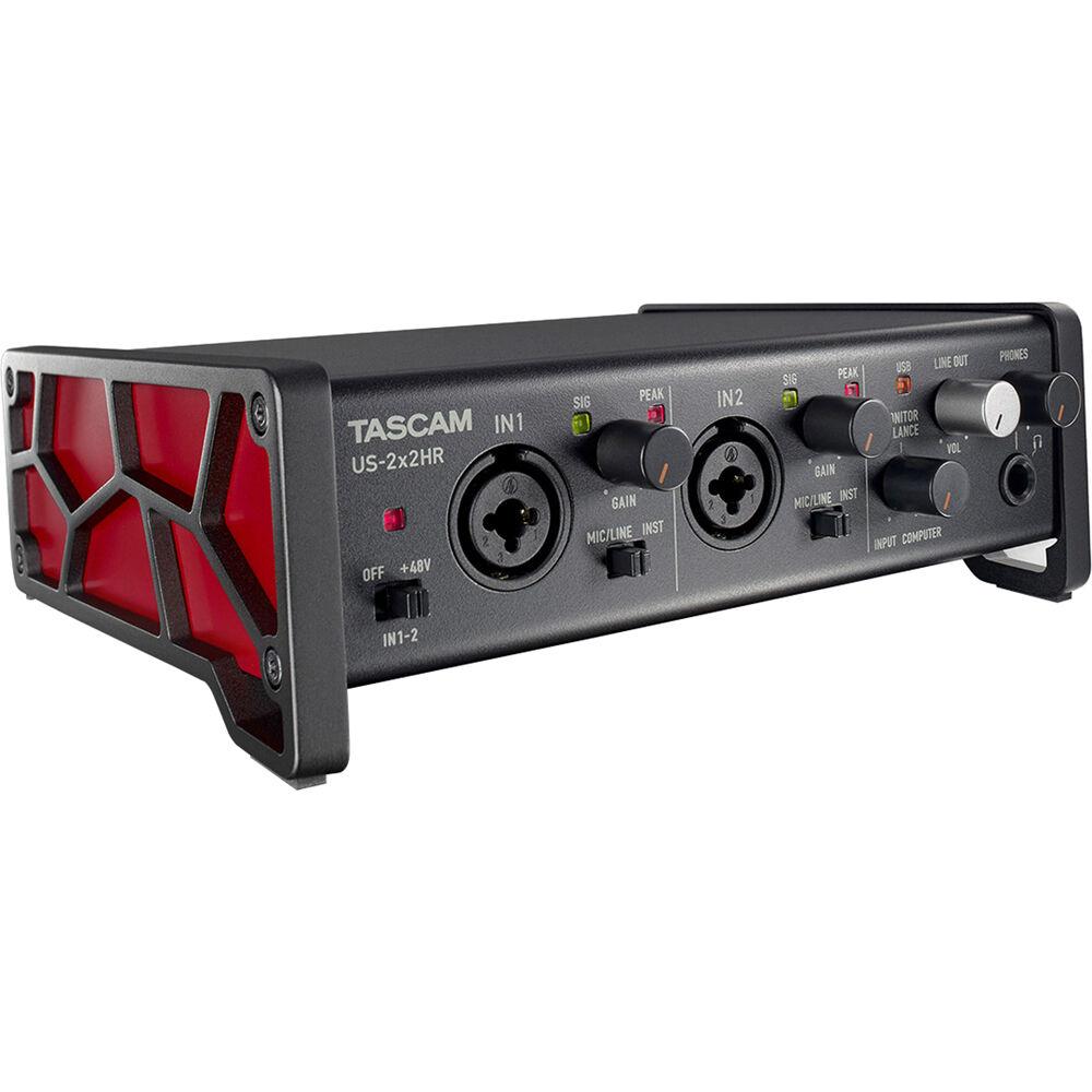 Tascam US-2x2HR Interfaz de Audio USB-C con Loopback Interfaces de Audio USB TASCAM