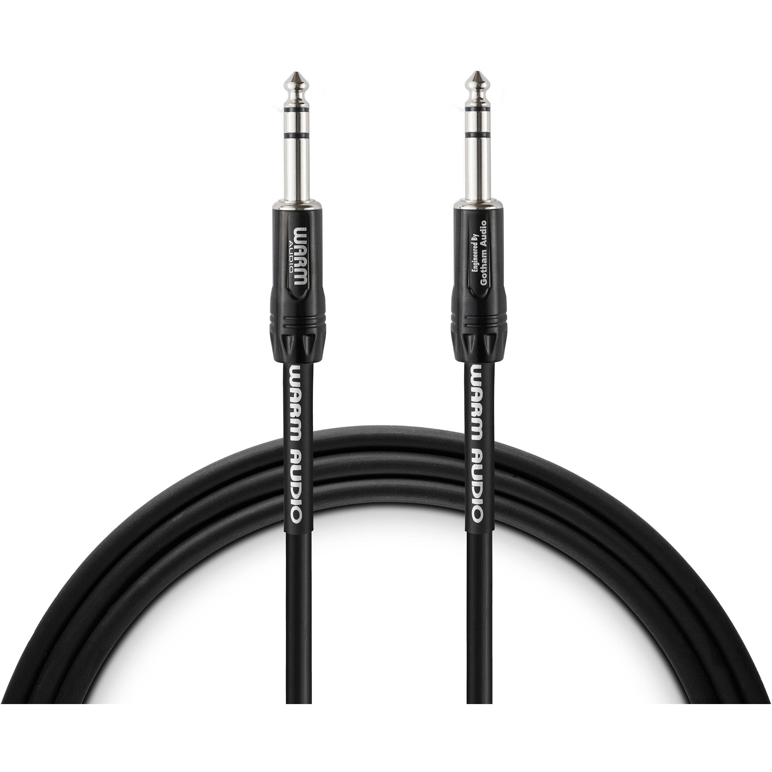 Warm Audio ProTRS3 Cable Balanceado TRS-TRS de 1,5 Metros Cables de Monitores Warm Audio