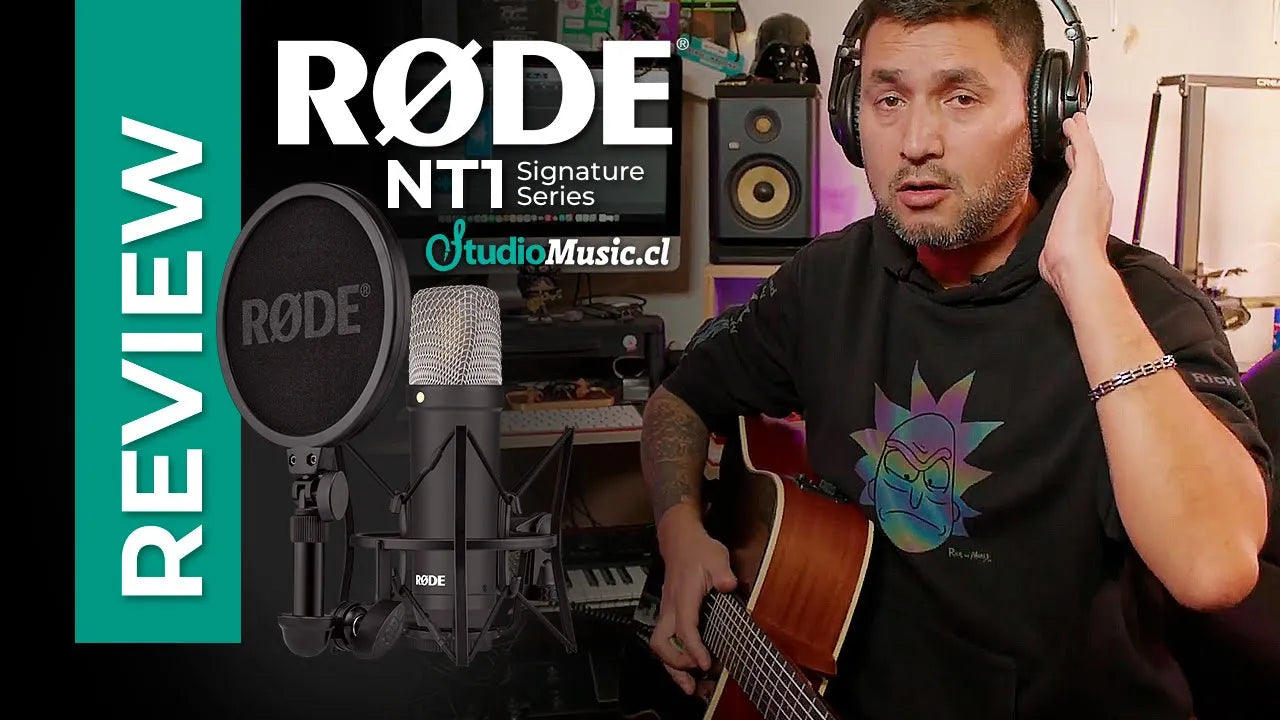 GRABAMOS con el Mic de Condensador Rode NT1 Signature Series Black 🔥🎤