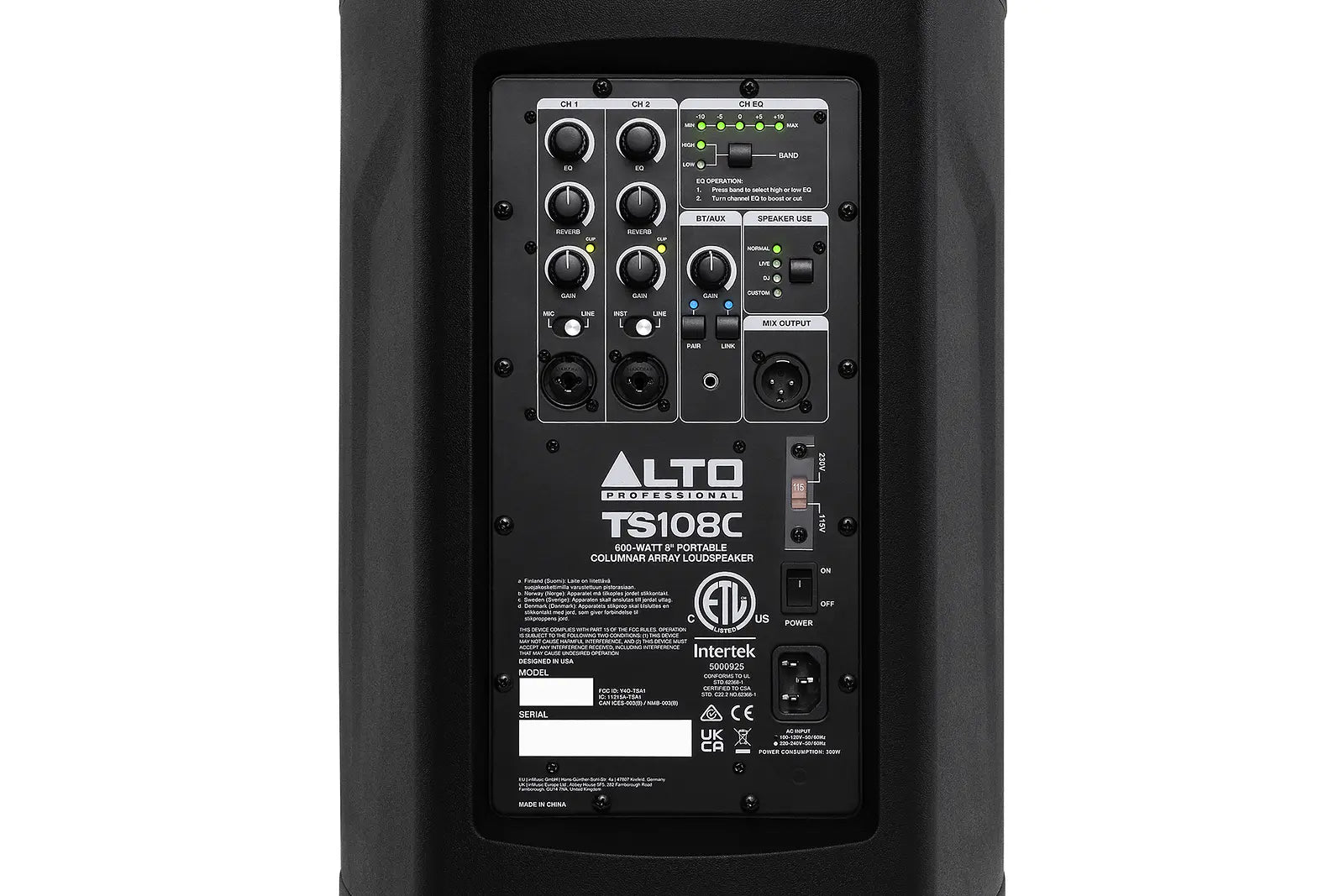 Alto Professional TS108C Line Array 8" 600w
