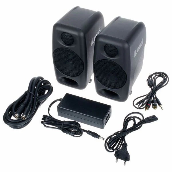IK Multimedia iLoud Micro Monitors ブラック IK Multimedia iLoud Micro Monitor Black（ペア）Bluetooth対応《2