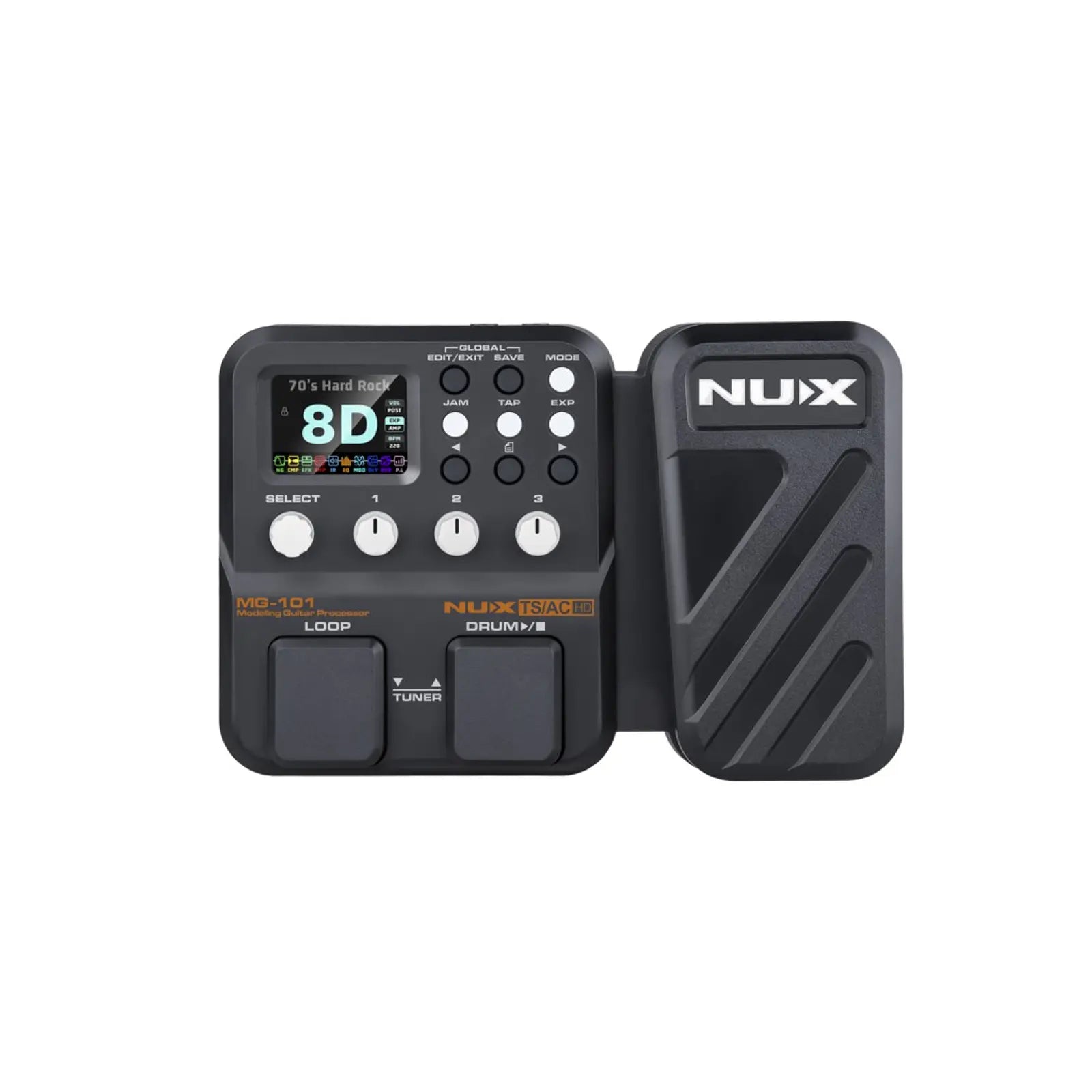 NUX MG-101 Pedal Multiefecto Para Guitarra