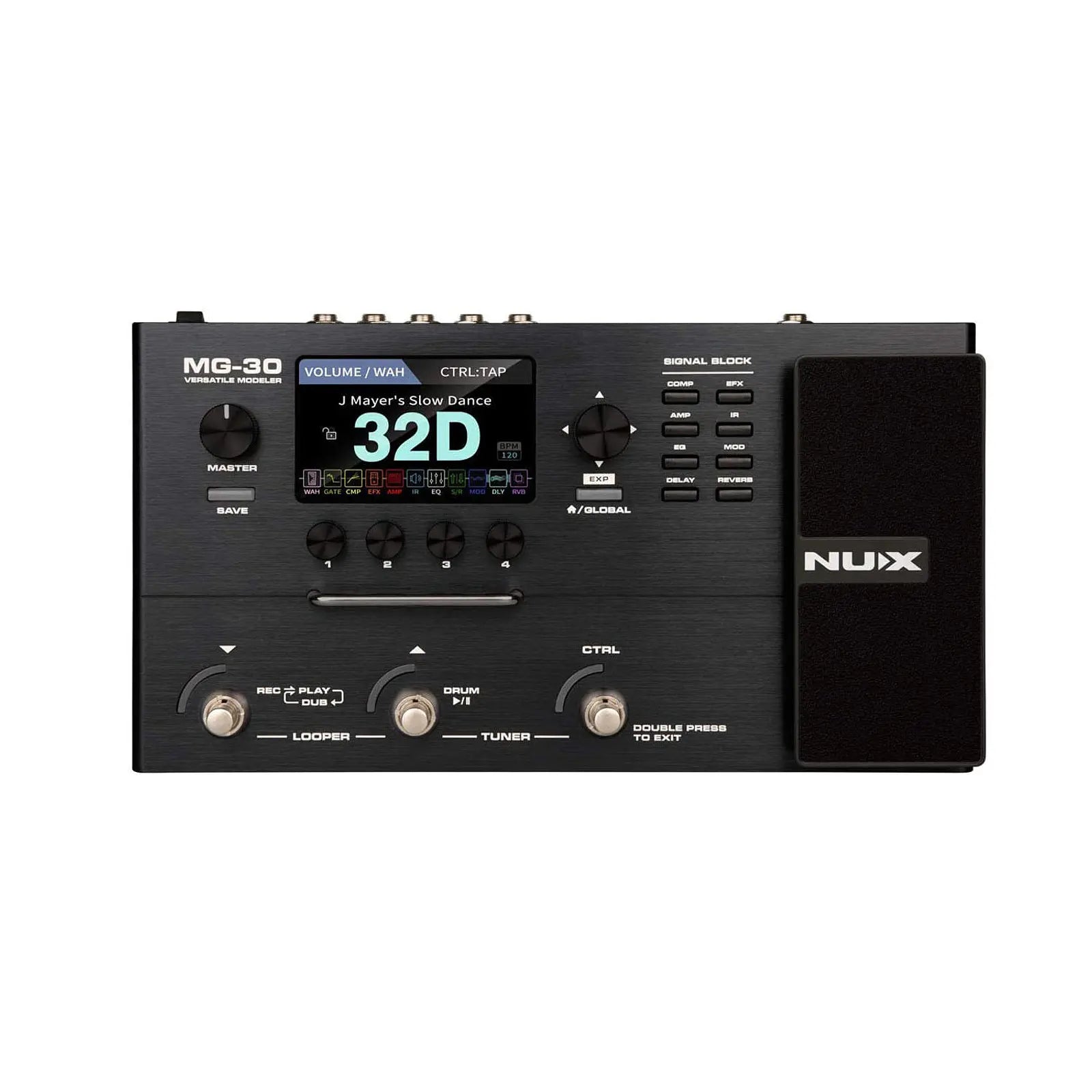 Nux MG-30Pedalera Multiefecto