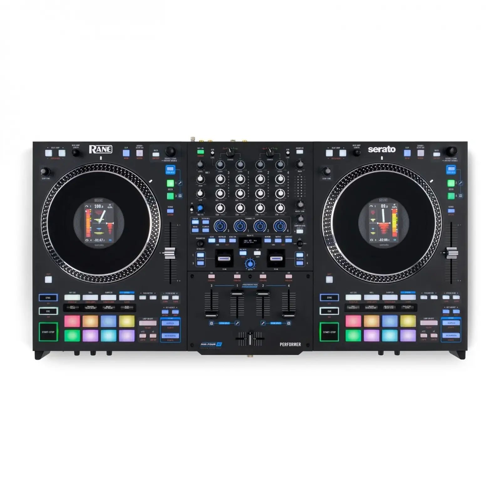 Rane PERFORMERX Controlador Motorizado DJ 4 Canales