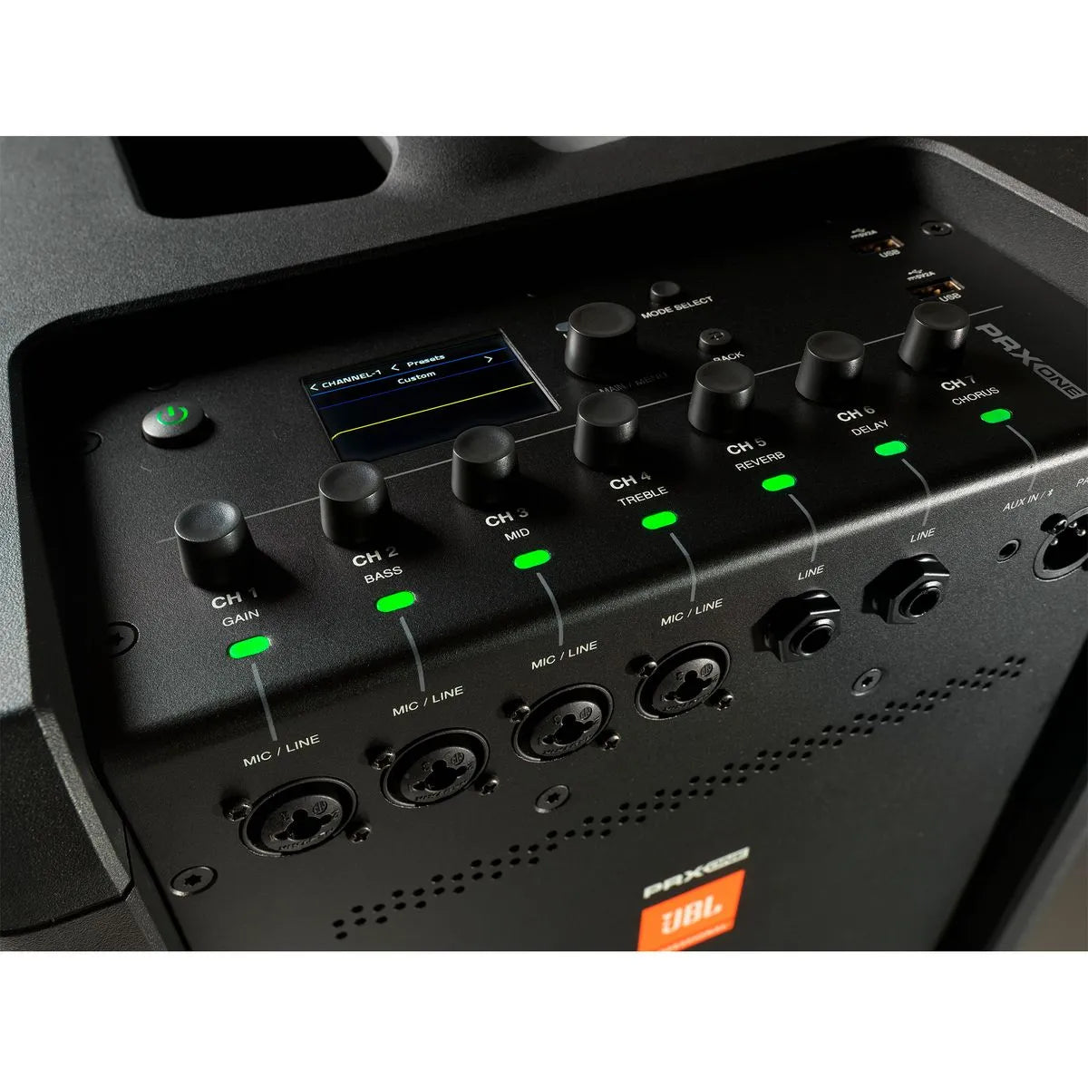 JBL Pro PRX One Sist Line Array Portatil 12" w/ Mixer digital